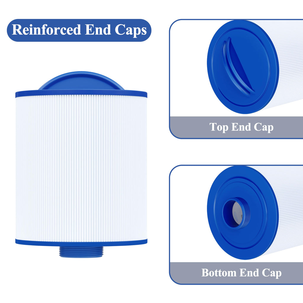 Cryspool® 05014 Filter Compatible with 5CH-25, PMAX25P4, PTL20W-SV-P4, 108868, SD-00798, 25 Sq. Ft Spa Filter Cartridge, 2 Pack