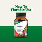 Floradix Iron + Herbs - Iron Supplement for Healthy Energy Support* - Supports Red Blood Cell Formation - Vegan, Non-GMO, Gluten-Free, Soy-Free - 60 Liquid Phyto-Caps