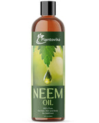 Plantovika Pure Neem Oil (32 Oz) - 100% Cold Pressed, All Natural Concentrate, Unrefined, Multipurpose, Seed Extract