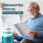 Nervital Capsules - Official Advanced Premium Formula Nerve Health Support, All Natural Nervital Supplement Vitamins for Overall Health & Wellness Reviews, 60 Capsules for 1 Month