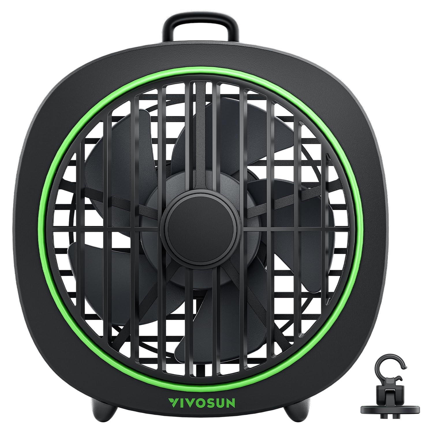 VIVOSUN AeroWave D4 Grow Tent Clip Fan with Detachable Hook, 4" Fan, 1-Pack