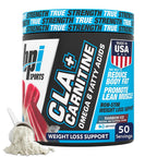 BPI Sports CLA+Carnitine – CLA L Carnitine & Linoleic Acid – L Carnitine Supplement for Weight Loss, Metabolism & Lean Muscle – Caffeine Free – Rainbow Ice – 50 Servings – 12.34 oz