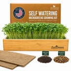 Microgreens Growing Kit - Self-Watering Tray with US Premium Seeds