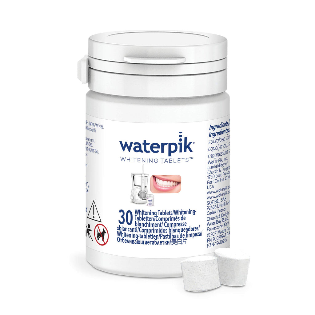 Waterpik Complete Care 9.0 Sonic Electric Toothbrush with Water Flosser & Fresh Mint Whitening Refill Tablets (30 Count) - For Use with Boost or Whitening Water Flosser
