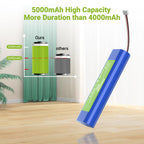 Hanaix 5000mAh Battery Replacement for Ecovacs Deebot N8, N8+, N8 Pro, N8 Pro+, Deebot N5, Deebot Ozmo 920, 930, 901, 905, 937, DG36, DG3G, DG70, DX55, T5 Neo Robot Vacuum Cleaner