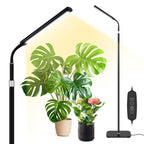 VSOKE Grow Light for Indoor Plants, Full Spectrum LED Grow Light with Stand