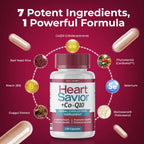 Natural Supplement with CoQ10, Red Yeast Rice, Niacin, Policosanol and Guggul. The Natural Way. by New Health Plus 60 MG Co-Q10 (120 caps)
