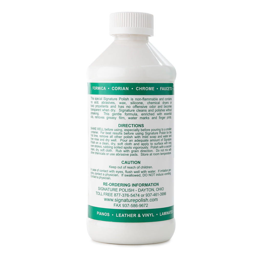 Signature Polish (1-16 oz Bottle), white