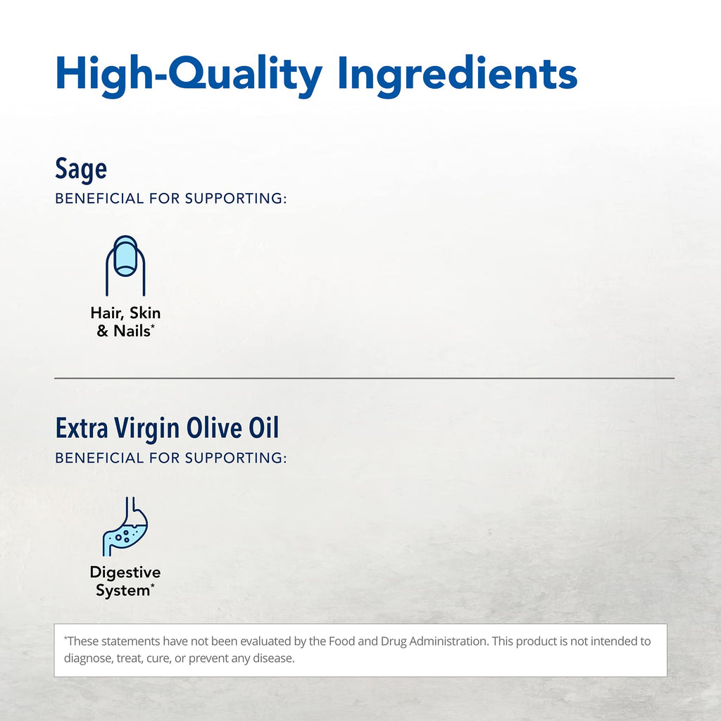 NORTH AMERICAN HERB & SPICE Sagenol - 1 fl. oz. - Wild Sage Oil - Healthy Hormone Support, Antioxidant Power - Non-GMO - 60 Servings
