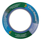 Duck Clean Release Blue Painters Tape, Masking Tape for Paint Projects, 1 in (0.94 in x 60 yd) Single Roll, 240193