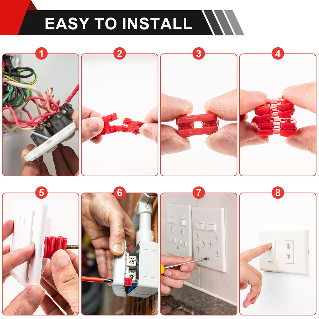 Outlet Spacers for Electrical Box, 96 PCS Electrical Outlet spacers shims