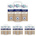 Hello Dragon Dazzle Blue Raspberry Kids Toothpaste, Fluoride Toothpaste, Ages 2+, No Artificial Sweeteners, No SLS, Gluten Free, Vegan, Pack of 12, 4.2 OZ Tubes