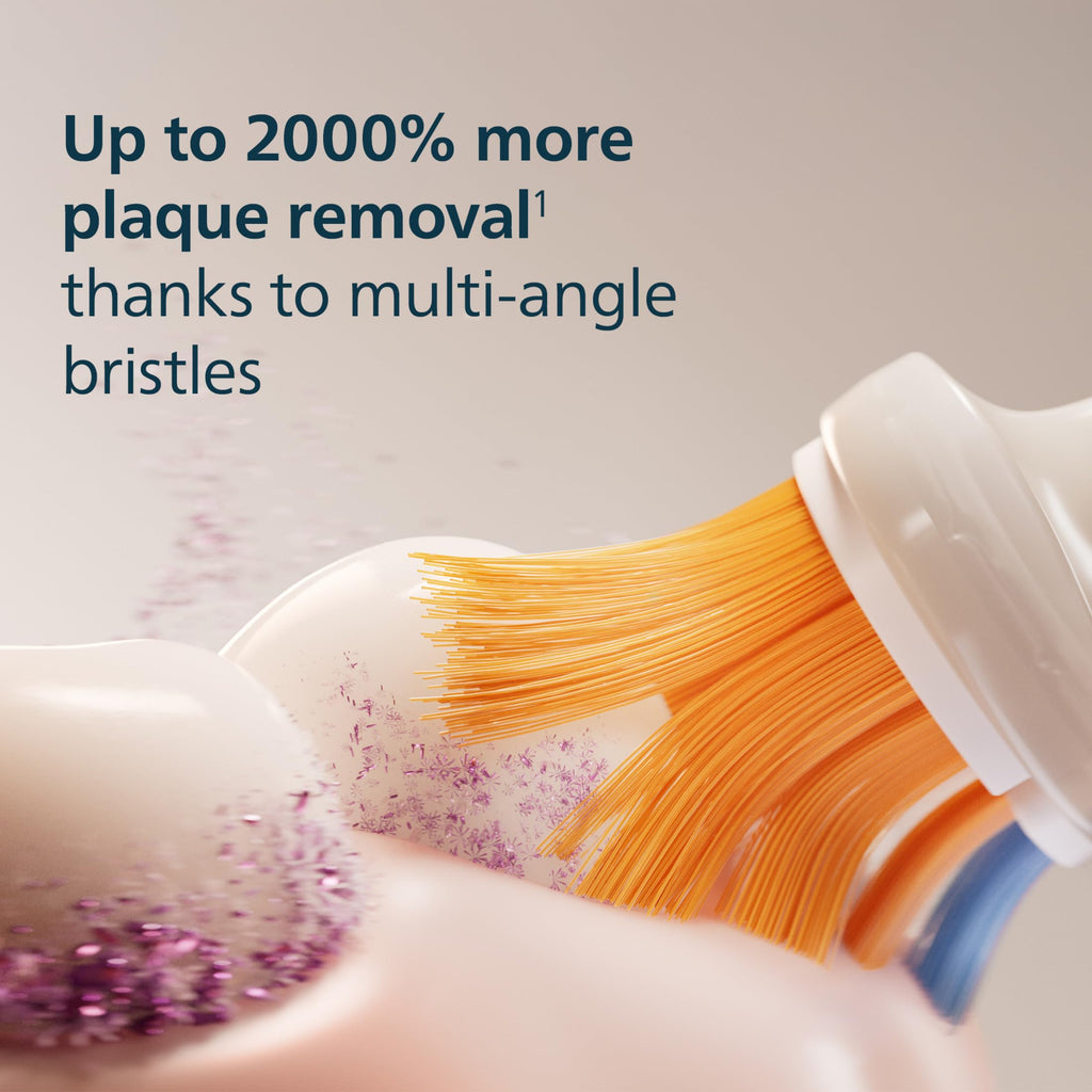Philips Sonicare A3 All-in-One Brush Heads, 4-Pack, 1 Year Supply, White