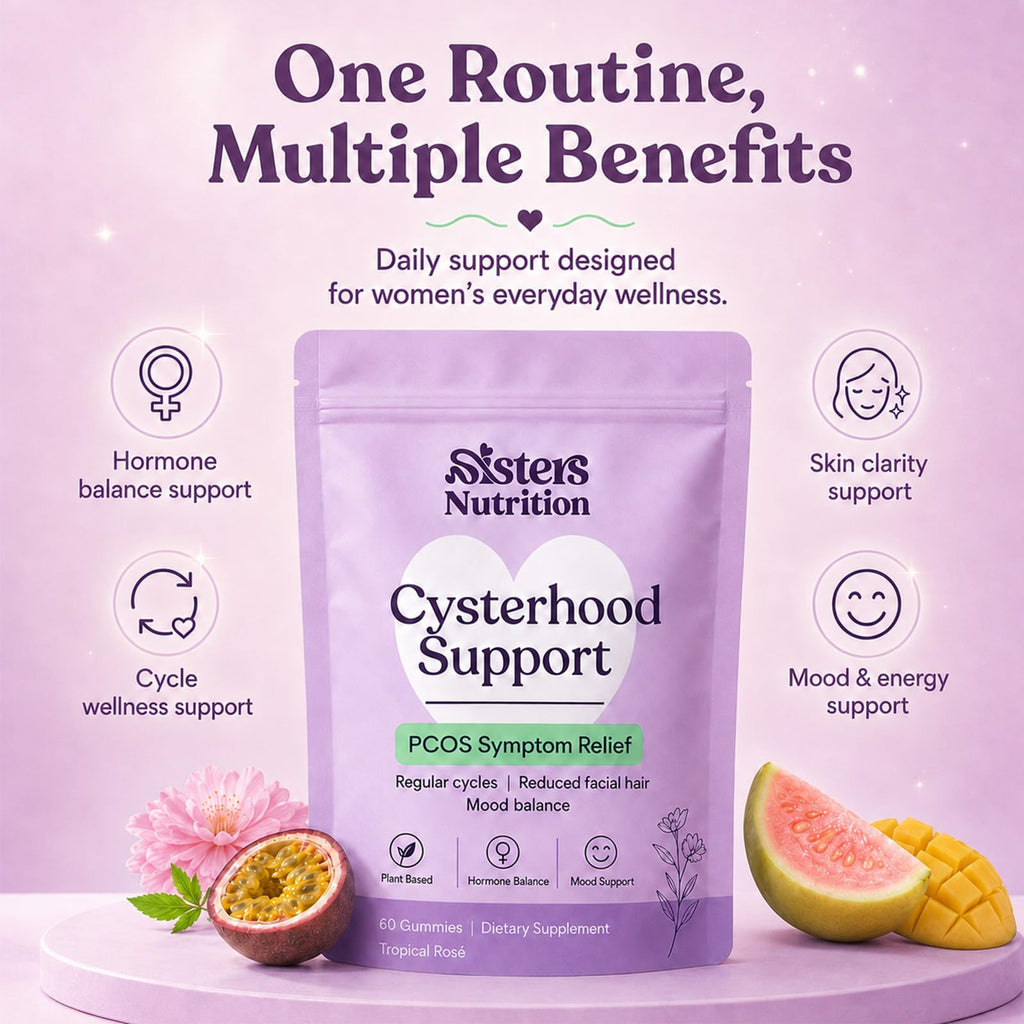 Sisters Nutrition, Enhances Energy and Mood, Vitamins, Minerals, 60 Gummies