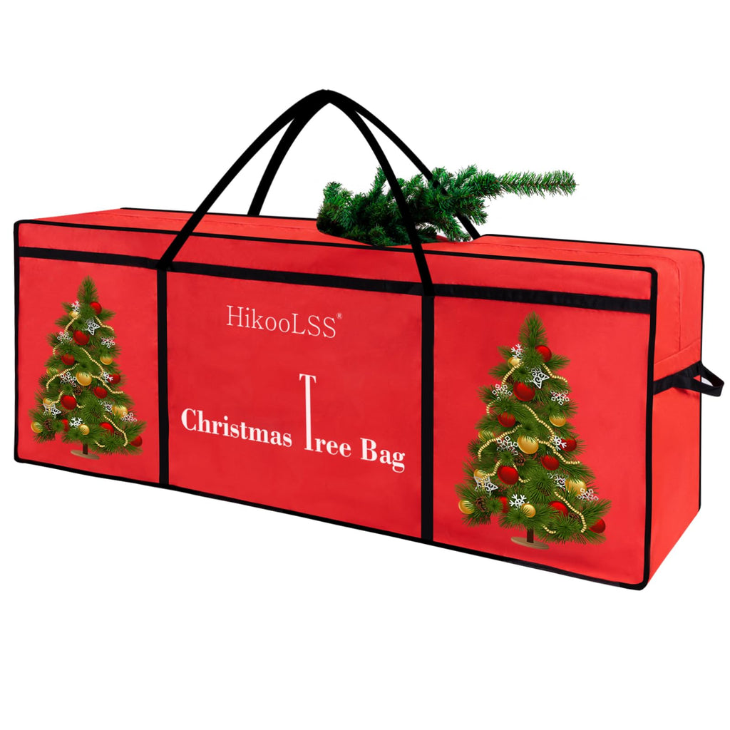 HikooLSS Christmas Tree Storage Bag 12 Ft Tall Tree Container Heavy Duty