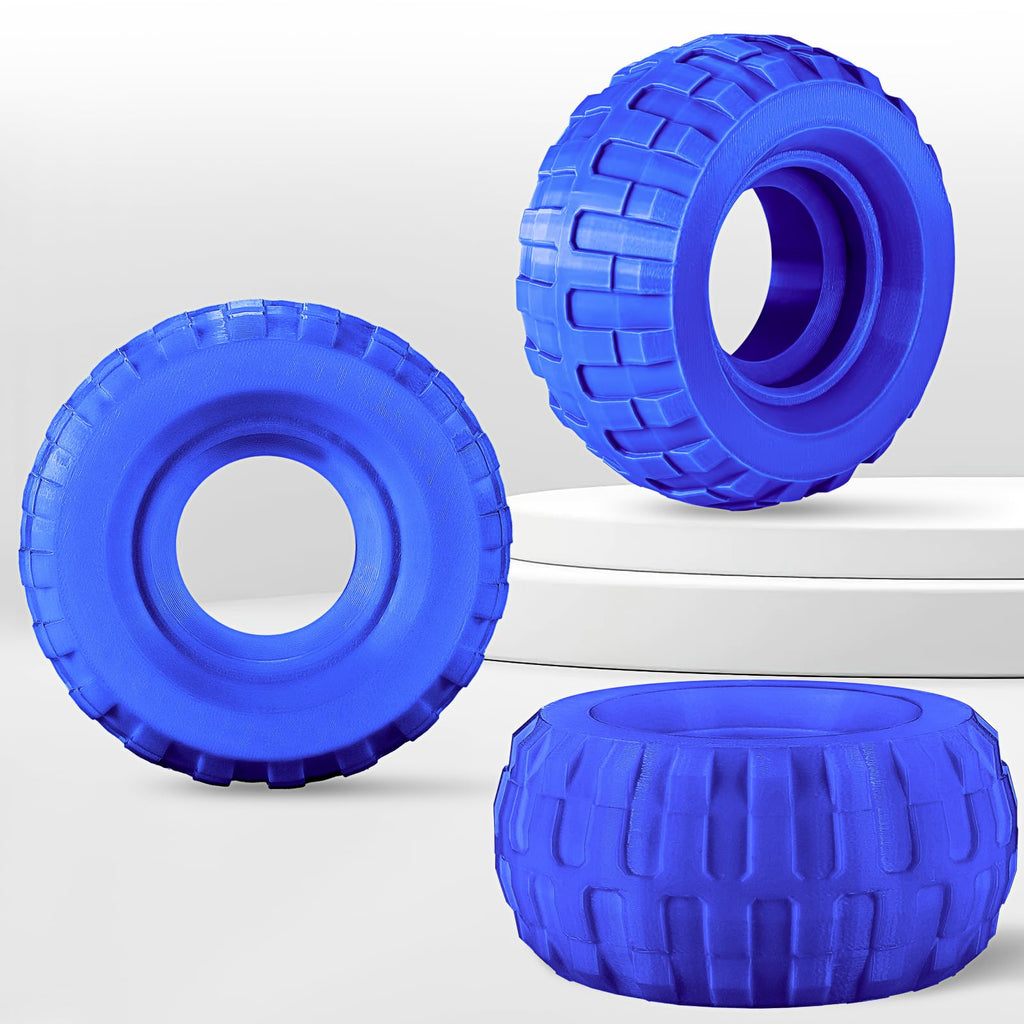 ERYONE TPU Filament 1.75mm +/-0.03mm Flexible TPU Roll, 95A Soft 3D Printer Filament 0.5kg Spool(1.1 lbs), Blue