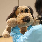 WEIGEDU Floppy Stuffed Dog Puppy Plush Toy, 20 inch, Brown