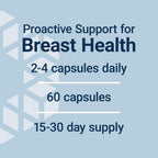 Life Extension Breast Health Formula, Breast Health Supplement, Hormone Balance, Broccoli, Soy isoflavones, indole-3-carbinol, Flaxseed lignans, Gluten Free, Non-GMO, Vegetarian, 60 Capsules