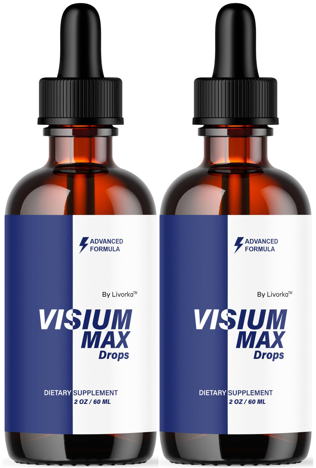 (2 Pack) Visium Max Drops - Visium Max Drops Health Support Supplement, All Natural Premium Advanced Liquid Formula Drop for Overall Wellness and Support Health, 2 Bottles for 2 Months