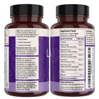 Nested Naturals Luna Sleep Aid - Non-Habit Forming Natural Sleeping Pills for Adults with Naturally Sourced Ingredients - Valerian Root, Melatonin, Chamomile, Lemon Balm, and More - 60 Vegan Capsules
