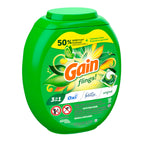 Gain Flings Laundry Detergent Pacs, 102 Count, Original Scent, with Odor Defense, concentrated laundry soap pacs