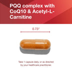PROTOCOL FOR LIFE BALANCE PQQ Complex - Mitochondrial Health - with CoQ10 & L Carnitine - B Vitamin - Supplement for Energy - 30 Veg Caps