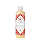 Nubian Heritage Coconut Papaya Body Wash Cleanser for Dry, Dull Skin Polish + Renew Hydrating Body Wash 13 oz