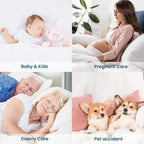 COTTONPASSION Washable Underpads Queen Size 60'' x 80'' - Waterproof Reusable Heavy Absorbency Incontinence Bed Pads with Straps - Bedwetting Mattress Protector for Adults, Kids, Elderly and Pets