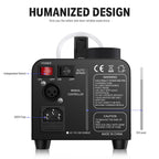 Donner Fog Machine for Party, Smoke Machine with Wired Remote Control, Smoke Machine Fog DFM-400S 400W for Stage Festival Christmas Halloween Thanksgiving Parties Show