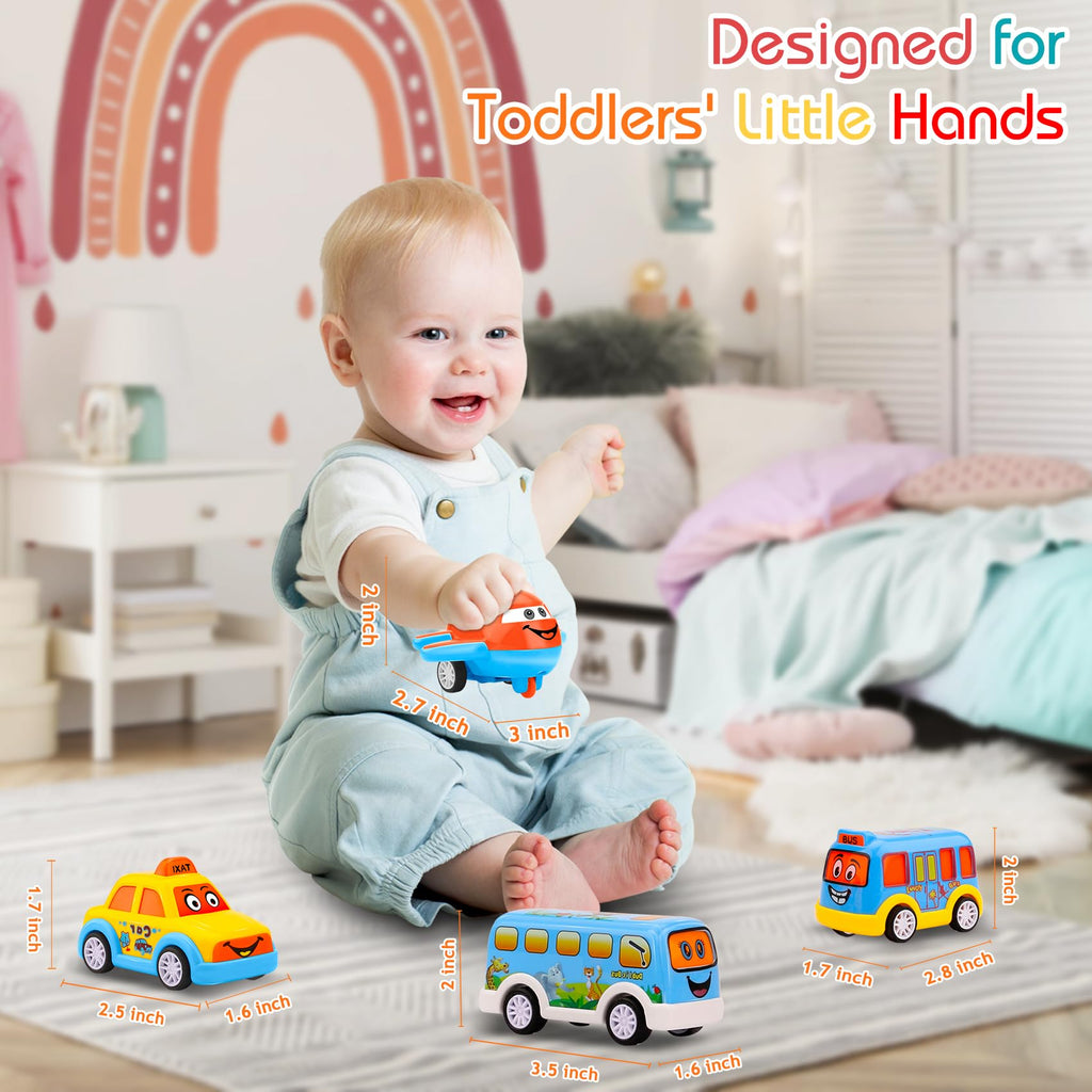 Nicmore Carrier Truck Toddler Toys Car: Transport Toy for 1 2 3 4 Year Old Boys Girls 18 Month 5-in-1 Kid Playset Gifts for Preschool Birthday Christmas