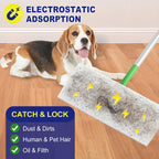 Orighty Dry Sweeping Cloths, Mop Pads Refills Compatible with Swiffer Sweeper, 120 Count Disposable Duster Refills for Floor Mopping and Cleaning (Pack of 2)