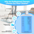 Floor Cleaning Solution,Floor Cleaner for Hardwood Tile Hardfloor Marble Cement Vinyl Flooring Laminate Flooring, Compatible Robot Vacuums with Mopping and Wet Dry Vacuum,1L, 33.8 Fl. OZ