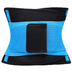 VENUZOR Waist Trainer Belt for Women - Waist Cincher Trimmer - Slimming Body Shaper Belt - Sport Girdle Belt (UP Graded)(Blue,XX-Large)