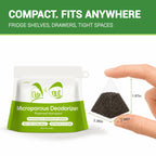 ORIX Refrigerator Deodorizer 10 Pack — Activated Charcoal Odor Absorber