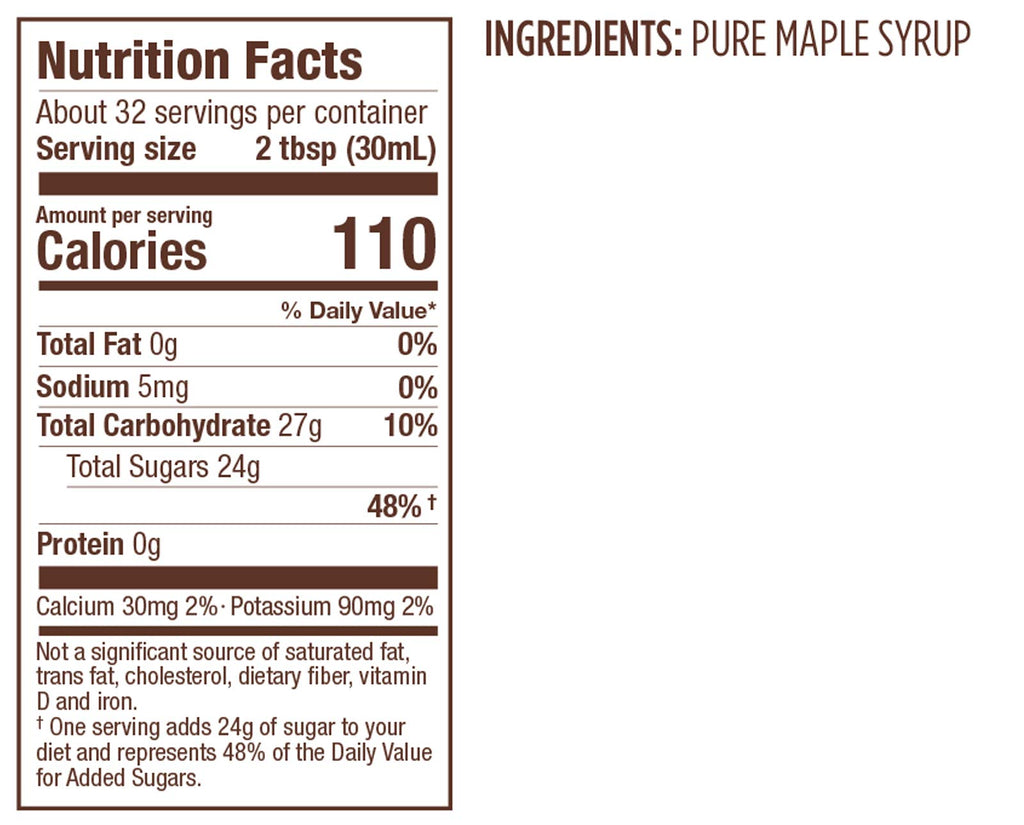 Butternut Mountain Farm Pure Vermont Maple Syrup, Grade A, Dark Color, Robust Taste, All Natural, Easy Pour, 32 Fl Oz, 1 Qt (Prev Grade B)