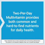 Life Extension Two-Per-Day Multivitamin, Vitamins B, C, D, zinc, Packed with Over 25 Vitamins, Minerals & extracts, Two-Month Supply, Non-GMO, Gluten-Free, 240 Capsules
