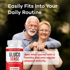 GlucoSense – Official GlucoSense Capsules, Pills Support Advanced Blood Formula Supplement, All Natural Premium Health & Wellness - Maximum Strength, 60 Capsules for 1 Month