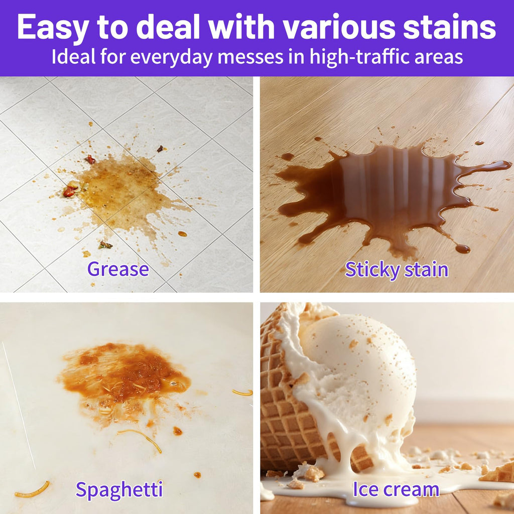 Mirtola Multi-Surface Floor Cleaning Solution Compatible with Dreame Cleaning Solution, Lavender Scent, Deep Clean, Suitable for All Mopping Robot Vacuums and Cordless Wet/Dry Mops (1000 ml)