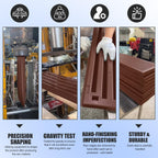 Hot Tub Steps, Outdoor Spa Steps with Storage, Non-Slip & Sturdy Hot Tub Stairs, 36 Inches Long