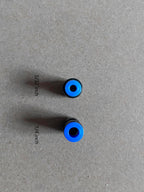 1/4" OD x 5/32" OD Pneumatic quick Connector Push to Connect fittings Straight reducer Union/Coupler (Pack of 5)