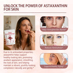 ZERIA Astaxanthin 12mg, Natural Microalgae Antioxidant for Eye, Skin & Immune Support - 150 Softgels
