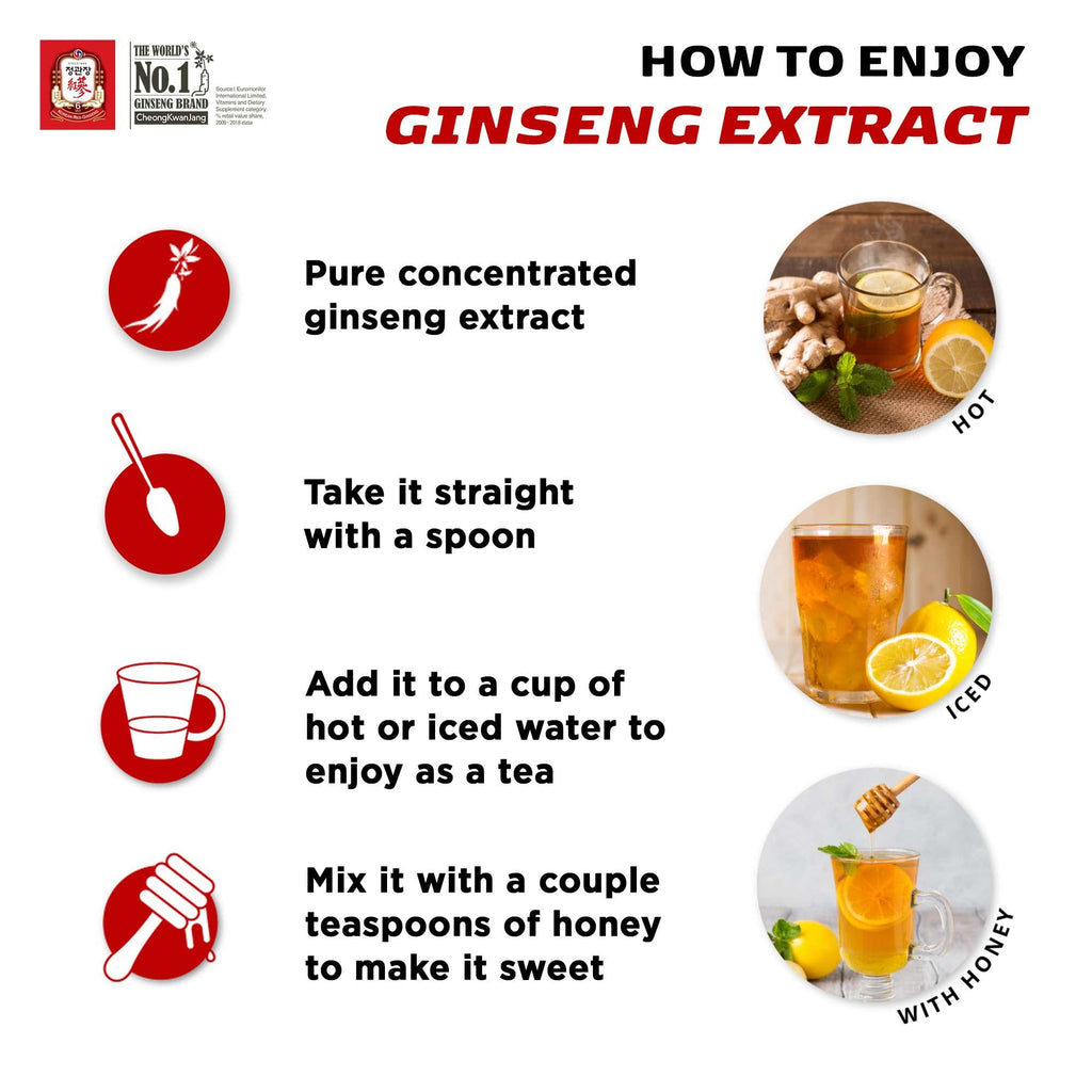 CheongKwanJang 100% Korean Red Ginseng Extract 30G