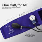 CUG Manual Blood Pressure Cuff, Aneroid Sphygmomanometer