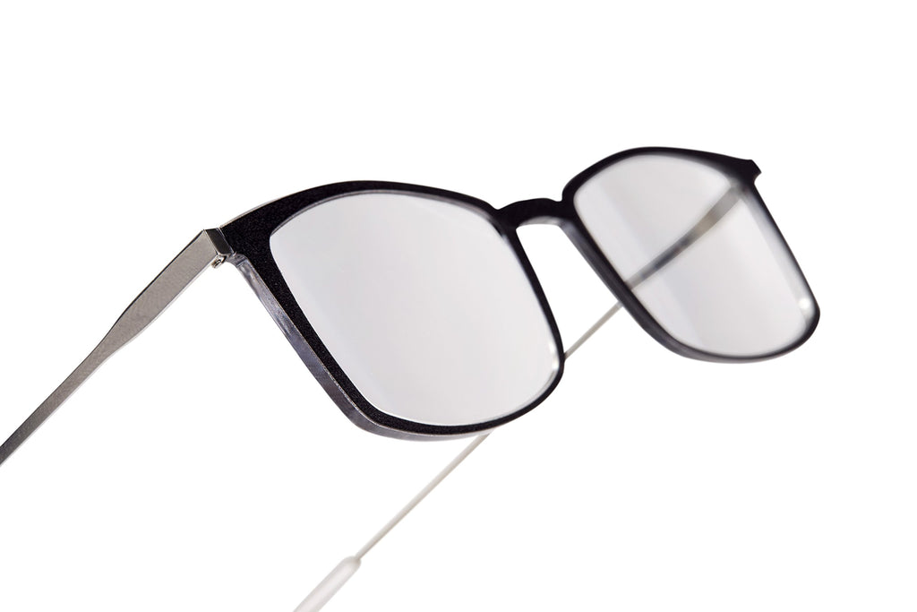 ThinOptics Unisex Adult Glasses Reading, Regular Case / Rectangle Black, 2.00 US