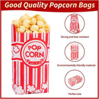 VOISEN Paper Popcorn Bags,1200 Packs 1oz Popcorn Bag Individual Servings, Pop Corn Bag Bulk for Poporn Machine,Movie Nights Pop Corn Bags