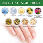 Ginger Toenail Fungus Treatment, Fungal Nail Treatment, Ginger Nail Growth Serum,7 Days Nail Treatment, Antifungal Nail Repair Serum, Fast-Acting Recovery for Thick, Discolored, Yellow Nails