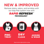 dryel At-Home Dry Cleaner Starter Kit with Wrinkle Release Spray, New and Improved, Gentle Laundry Care for Special Fabrics and Dry-Clean-Only Clothes, 8 Loads with On-the-Go Stain Remover