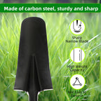 Spade Shovel,Transplanting Spade，Drain Spade,Spade Shovels for Digging,Sharp Shooter Shovel or Spade, D-Grip,Fiberglass Handle Heavy Duty (Drain Spade)