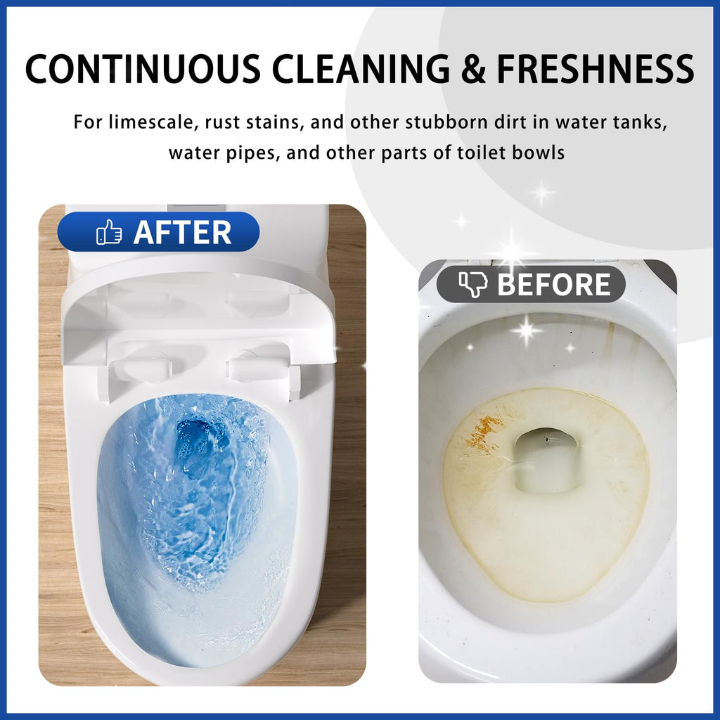 MMIOFANT Automatic Toilet Bowl Cleaner Tablets，Toilet Cleaner Tablets For Tank，Bathroom Cleaner For Tank