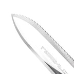 Nisaku NJP800 Yamagatana Hori Weeding & Digging Knife, Japanese Stainless Steel 7.25-Inch Blade, 5.5-Inch Ergonomic Black Plastic Handle